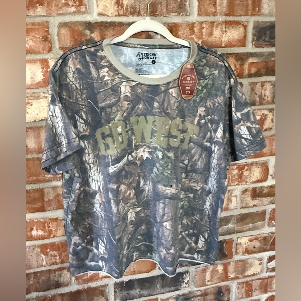 Buckle American Highway Go West Camo Graphic Tee - Picture 3 of 8